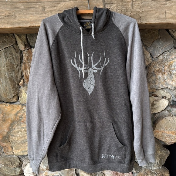 King’s Camo Other - King’s Camo Sweatshirt with Ribbed Cuffs Mens Large